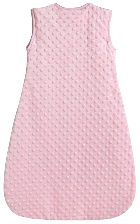 Baby in a Bag 2.5 (10-24 BABYINABAG Very Warm Tog Quilted Winter Model Baby Sleep Bag or Sack, Plush Minky Dot