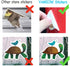 160pcs Cute Animal Stickers for Kids - Cartoon Watercolor Animal Stickers for Water Bottle, Laptop, Scrapbook,