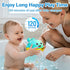 1-3, 1 2 3 Baby Bath Toys, Light Up Whale Sprinkler Bath Toys for Kids Ages Pool Water Toys for Toddlers Bathtub