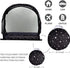 JOINSI Safety Crib Tents to Keep Toddler in, Pop Up Baby Mosquito Net Cover Bed Canopy for Infant - Black