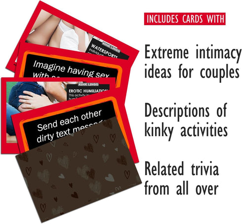 exciting Lives The Naughty Quest - Best Couple Card Game - Fun and Romantic Conversation Game for Couples Explore and Deepen Relationship with Your Partner