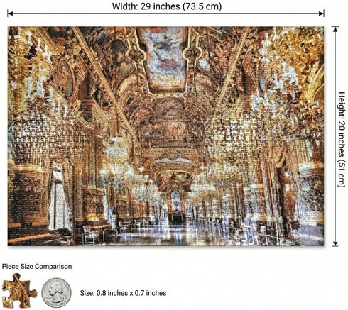 2000 A-2003 CHAMBERART Piece Premium Jigsaw Puzzle Opera Grand Foyer