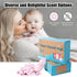 20 (300 Pack), USBOO Disposable Diaper Bags for Baby - Refill Rolls Disposable Trash Bag with Dispenser - Cherry