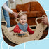 Set, Baby Hair Brush and Comb Wooden Baby Hair brush with Soft Goat Bristle and Wood Comb for Newborn Essentials, Good