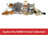 1 12 GUND Banks Leopard Plush, Premium Stuffed Animal for Ages and Up, Brown/White