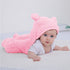 XMWEALTHY Cute Pink Plush Nursery Swaddle Blankets for Newborn Infant Girls Clothes