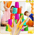 30Pack Finger Slingshot Chicken Rubber,Flick Stretchable Flying Sling Shot Chick Fingers for School Reward Easter