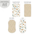 Set 2 Pack, GRSSDER Stretchy Ultra Soft Fitted Bassinet Sheets Cradle Sheet Universal Fit for Rectangle, Oval