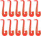 Inflatable Saxophone Musical Instruments, Microphone Party Supplies, 12pcs Red Bag Fillers for Hen Night Stag Dress Up
