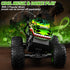 1:20 360 2.4GHz 4-7 2 Gohero Monster Truck Toys for Kids, Dinosaur Toys RC Car Truck with Spins & Drifting, All-Terrain