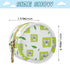 Koalas Round Pacifier Storage Case with Zipper, Portable Pacifier Case for Travel, Diaper Bag & Purse, Pacifier