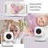 Axvue 4.3" 2 1000ft, 12 2-Way Video Baby Monitor, Comfortable Slim Design Handheld Enclosure, Screen Monitor & Camera