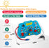 Toddler Toys LED Busy Board - Montessori Toy for 1-3 Year Old, Kids Sensory Board for Learning Activities