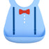 Nuby 3D Soft Silicone Baby Bib with Scoop, Silicone Bib for Toddlers and Babies 6+ Months