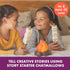 Set 4+ Educational Insights Campfire Chatmallows Creative Story Cubes & Social Skills Activities, Conversation Starter