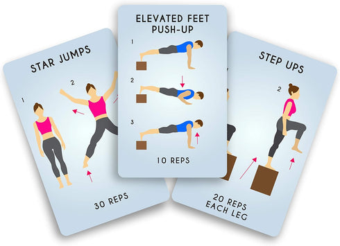 Get Fit Exercise Activity Cards