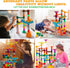Marble Run - 166Pcs Marble Maze Building Block Toys for Kids - STEM Learning Toys Marble Track Race Set with 30 Glow in