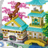 Moon Palace Building Blocks Set, 3661 Pcs Famous Chinese Fable Architecture Educational Toys for Kids and Adults