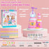 195pcs 3+ nicknack Princess Magic DIY Balloons with Pump, DIY Sticky Balloon Maker Toy Craft Kits for Kids with Bouncy