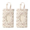 Quilted Baby Wipe Holder Quilted Wipe Pouch Portable Hanging Floral Wet Wipes