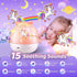 15 Films+15 360 Pikoy Unicorn Toys for Girls Gifts, Lullaby Sound Machine for Kids Night Light Projector