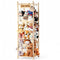 LAMU Stuffed Animal Storage, Wooden Zoo Stuffed Animal Holder with Elastic Cords,