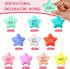 100 Pack Sotiff Star Stress Balls Bulk for Adults Kids Stress Relief Balls with Motivational Quotes Mini Inspirational