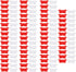 Oumefar RC Drifting Race Track Barrier - 120PCS Roadblocks for Remote Control Car DIY Racing Track