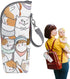 Generic Baby Bottle Warmer Bag Insulated Breastmilk Carrier, Portable Waterproof Cooler Case | Travel Storage Organizer