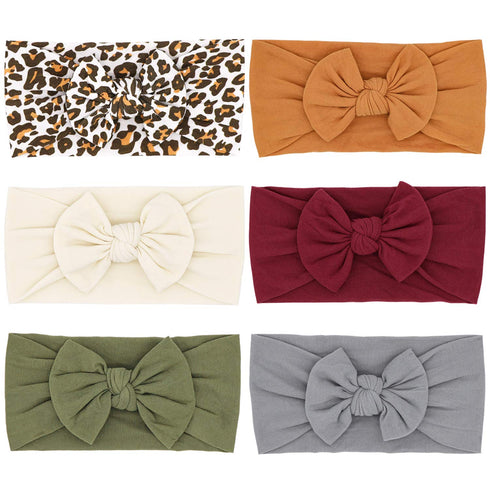Baby Girls Headbands with Bows, Toddler Infant Headwrap Hair Accessories