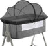 jiangcha Bassinet Cover for Cats - Mosquito Net Cover for Bassinet Bedside Sleeper