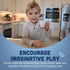 CP Toys Playset 3+ Constructive Playthings Kids Coffee with Pods for Imaginative Play, Kitchen Appliances Learning Toy