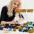 Halloween Mini Erasers Bulk Set, Pumpkin Ghost Bat Erasers for Kids Trick or Treat Goody Bag Filler Party Favors