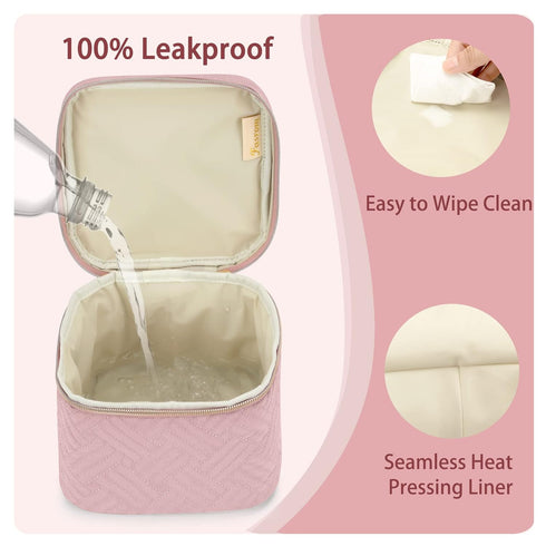 Pack 4 5 Fasrom Breastmilk Cooler Bag with Ice Fits Baby Bottles up to Ounce, Insulated Baby Bottle Bag for Nursing