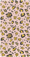 CZXW Leopard Yellow Pink Crib Sheets Fitted 52" x 28" Natural Cotton Soft