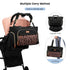 3Pc Set LOVEVOOK Breast Pump Bag & Diaper Tote - for Breastfeeding Moms - Laptop Pocket, Cooler & Changing Pad - Fits