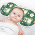 tplaotee 22x11in Green Cute Frogs Glasses Spring Cotton Muslin Cotton Burp Cloths Easy Care Baby wash Cloth for Babies