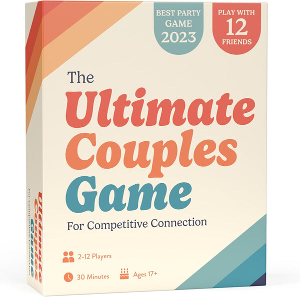 Gatwick Games Ultimate Couples Game - Fun Party Game for Adults! Guess,