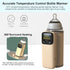 6-Temp Portable Bottle Warmer for Travel - Baby Bottle Warmers with LED Display and Flashlight, Bottle Warmers