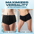 LFDAVP 3XL Reusable Adult Swim Diaper Special Needs, Incontinence Plastic Pants Cloth Diaper Cover, Waterproof Training