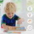 GOPO TOYS Montessori Toys for 18+ Months | Wooden Sorting and Stacking Toys for Toddlers