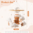let's make Baby Mobile for Crib Bear Cloud Crib Mobile Handmade Furry Nursery Mobile Gender Neutral Crib Toy Hanging