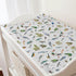Wildlife Pond Changing Pad Covers, Soft Breathable Sheets for Boy Girl with Wild Animals, 32''x16''