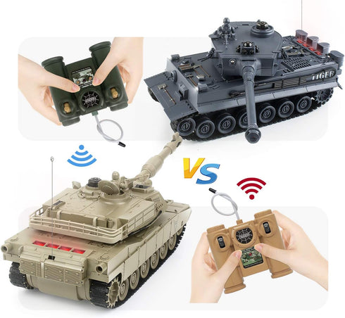 Tanks,1:28 WW2 M1A2 Boys,9 BEAURE Rc America Army Tank Toys for Channels Remote Control Cars with Sound and Light, RC