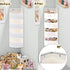Soft Corner Shelf | Safe Hanging Organizer | Child-Friendly Wall Mount Storage | for Sundries, Toys, Stuffed Animals, Diapers | for Pantry Closet Bedroom Nursery Organization Beige by Ofiray-home
