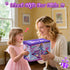 6-Button 5 3 4 5 6 7 8 9 10+ Dance Mat for Girls, Light-up Dance Pad with Wireless Bluetooth & Game Modes, Kids