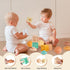Meytccve 1-3,Wooden 1+ Baby Toys Montessori Toys for Babies Musical Instruments Toy Stacking Building Blocks,Infant