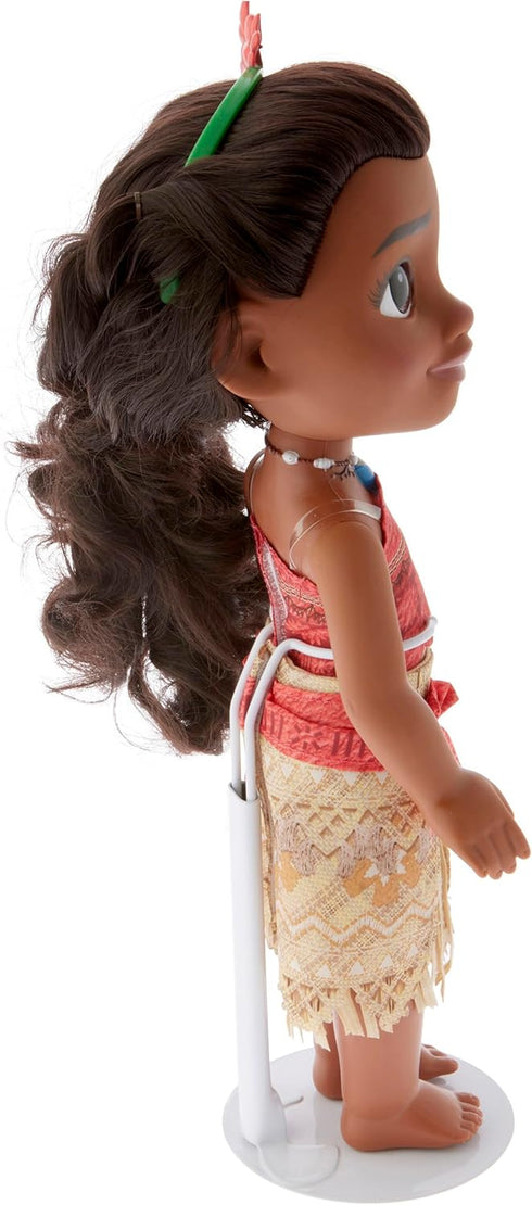 Plymor DSP-60W White Adjustable Doll Stand, Pack of 6, fits 10-14 inch Dolls, Waist 2-2.5 inches Wide