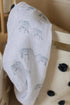47 47 PEHR Muslin Cotton Swaddle, Follow me Elephant | Organic Baby Blanket | Ultra-Soft & Versatile | Playful Animal