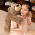 Weighted Stuffed Animals, 3.3 lbs Weighted Bear Plush Toy, 19.6 inch Throw Pillow